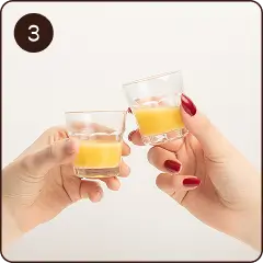 Drink 2x a day - morning, evening